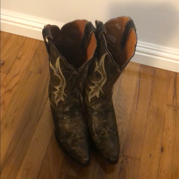 Cowboy boots dan post - Picture 1 of 2
